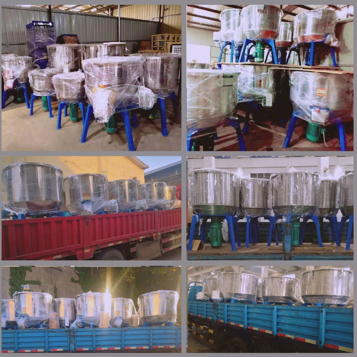 Maquina mezcladora de plastico